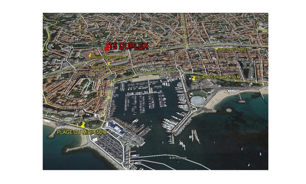 Duplex 5 Chambres Clim Wifi Cannes Luaran gambar